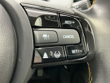 アクセルから足を離しても設定したスピードを保ち走行し、高速道路での疲労軽減に役立つクルーズコントロール付きです!
