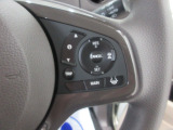 ハンドル右側はクルーズコントロールのスイッチを装備しています。運転中の操作も安心して行えます。