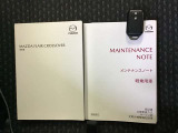 取扱説明書 メンテナンスノート キーは1本です。