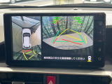 【パノラミックビューモニター】専用のカメラにより、上から見下ろしたような視点で360度クルマの周囲を確認することができます☆死角部分も確認しやすく、狭い場所での切り返しや駐車もスムーズに行えます。