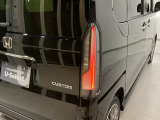 視認性がいいテールランプ。後続車にも存在をアピール。