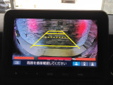 リアカメラがついているので、駐車や後進の際にとても便利です♪