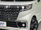 【LEDヘッドライト】悪天候や夜間走行時も良好な視界を確保し安心して運転できる高輝度LEDヘッドライトを装備!点灯速度が早く、消費電力も抑えられています。