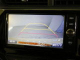 車庫入れや駐車で威力を発揮するのがバックモニター!ナビディスプレイに後ろの様子が映し出されるから安心です。