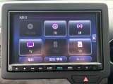 ナビ機能だけではありません、フルセグTVやDVD、BlueTooth等、オーディオ機能も充実しています。