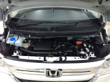 自慢のエンジンはパワードbyHONDAです。精度とバランスにこだわって、低回転からスムースなパワーを発揮します。