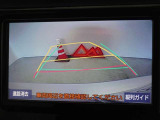 バックガイドモニターを装備しています、車庫入れもラクラクです。