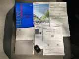取扱説明書やメンテナンスノートもそろっています。