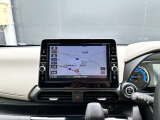 日産オリジナルナビゲーション(MM319D-L)装着車♪インパネにマッチするデザインに加え、9インチの大画面なので地図が大きく見え、操作性を高めます☆