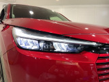 LEDヘッドライトで夜道も安心!