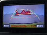 バックガイドモニターを装備しています、車庫入れもラクラクです。