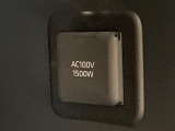 【1500Wアクセサリーコンセント】消費電力1500Wまでの家電が使えます。キャンプやスポーツ・アウトドアでのアクティビティはもちろん、災害・停電の際に大活躍♪
