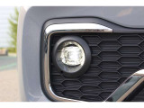 LEDフォグライトは荒天の際に、車両の直近をワイドに照らしてくれます。