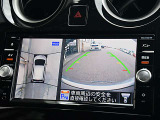 アラウンドビューモニター装備で、運転席からクルマの前後左右の状況が確認できます。
