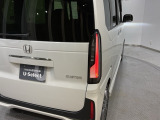 視認性がいいテールランプ。後続車にも存在をアピール。