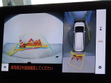 バックガイドモニターを装備しています、車庫入れもラクラクです。パノラミックビューモニターを搭載しています、上からの画像も表示されます。