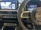 ハンドル左は運転支援系の操作部