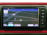 トヨタ純正ナビゲーション付き♪TV・CD・AM・FMが視聴可能☆使い勝手も良く、操作も簡単です!お気に入りの選曲で、通勤・ドライブを快適にどうぞ♪