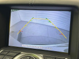 【バックカメラ】駐車時に後方がリアルタイム映像で確認できます。大型商業施設や立体駐車場での駐車時や、夜間のバック時に大活躍!運転スキルに関わらず、今や必須となった装備のひとつです!