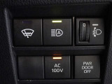 非常時やキャンプなどに役立つAC100Vコンセント付きです。
