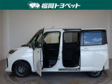 両側パワースライドドア付きだから、狭い駐車スペースなどでの 乗り降りラクラク!小さなお子さまのいるご家庭には嬉しい装備。