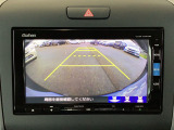 後方確認はバックカメラにお任せ♪後退時に便利で、駐車が楽になります♪