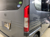 視認性がいいテールランプ。後続車にも存在をアピール。