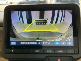 バックカメラ付きで後方の確認も安心です!スムーズな駐車・車庫入れをサポートいたします!
