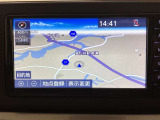 純正SDナビ付き。ワンセグでテレビも見れて、CDの再生もできます。品番NSCN-W68