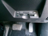ETC車載器付きです。高速道路の料金所もスムーズに通過できます。