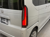 視認性がいいテールランプ。後続車にも存在をアピール。