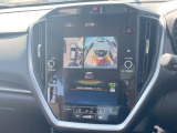【マルチテレインモニター】車のフロントやサイドのカメラ画像を同時にモニター表示することで、悪路や狭い道を走行時でも周囲の状況確認ができ安心!本格SUVにうれしい装備です♪