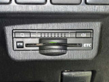 ETC車載器付きです。高速道路の料金所もスムーズに通過できます。