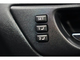 運転席のシートポジションメモリー機能は、登録済みの運転者と交代しても、シートポジションの変更の手間がかかりません。