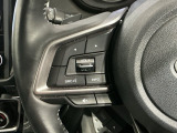 ステアリングにオーディオ操作スイッチが付いています。オーディオ画面に直接タッチしなくても操作が出来ますので、運転に集中できます。