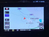 ナビ付きだから知らない土地の運転でも安心です♪