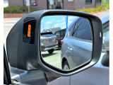 ■リヤビークルディテクション(左右後方からの車両をドアミラーの一部が点灯し、ドライバーに教えてくれます)