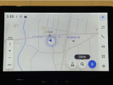ナビ付きです。目的地を設定すれば、初めての場所でも簡単に行くことが出来ます。