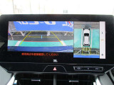 全周囲モニターが付いております。車庫入れがラクになります。