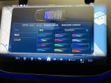 車内を彩るアンビエントライト。いつでもお好みの室内空間を演出してください。