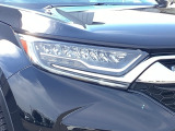 シャープなデザインの明るくて長寿命のLEDヘッドライト採用