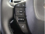 運転中でも手元で操作できます。