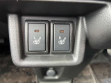 冬にはありがたいシートヒータです!
