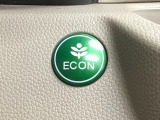 ★ECONスイッチ★ エコドライブを加速しよう!スイッチをONにすると、運転の仕方によるロスを抑え込み燃費をよくするようクルマが頑張ります(*^ー^*)燃費向上にチャレンジ♪