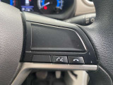 ステアリング右側です。携帯電話のハンズフリースイッチが並びます。