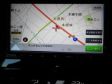 ナビがあるとやっぱり便利。スムーズに目的地へ行けるのはとても安心です。