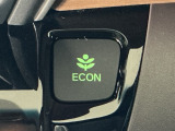 ★ECONスイッチ★ エコドライブを加速しよう!スイッチをONにすると、運転の仕方によるロスを抑え込み燃費をよくするようクルマが頑張ります(*^ー^*)燃費向上にチャレンジ♪