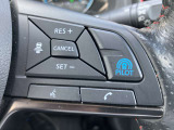 プロパイロットスイッチ。同一車線でのハンドルとアクセルのアシストが可能 長距離ドライブ時に同乗者との会話が弾みます。