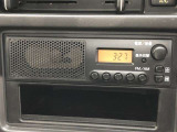 AM/FMラジオです。シンプルなので消費電力は少なめです。