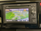 バックモニター付きで、車庫入れやバック時の後方確認をサポート。